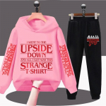 Laste Stranger Things Moes Huppar+Spordip&uuml;kside Komplekt Sobib Poistele ja T&uuml;drukutele Igap&auml;evaseks Kandmiseks 150