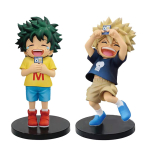 Originaal BANDAI Minu kangelane Akadeemia Lapsp&otilde;lv Izuku Midoriya / Lapsp&otilde;lv Katsuki Bakugo Kuju Mudel Kaunistusnukk beige