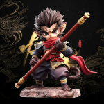 16cm/6.3in Anime Must M&uuml;&uuml;t Kuju Wukong Tegevuskujud PVC Kuju Laua Kaunistus Kogumis Mudel M&auml;nguasjad Kingitused