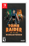 Tomb Raider Remastered Starring Lara Croft North Switch IV-VI (Import Ameerika) &ndash; punane