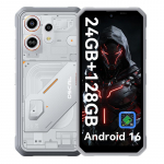 OSCAL MARINE 3 Android 16 Nutitelefon 8GB+256GB MediaTek Helio G81 Tugevdatud telefon Mobiilne 8+128 Only cell phone valge