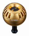 Daiwa SLP Works RCS 25 Saltiga 47mm Alumiiniumist J&otilde;uline &Uuml;mar Kuldne Nupp, Kohandatud Rullik&auml;epideme Tarvik, K&otilde;rge Vastupidavusega Soolase Vee Valmidus, Autentne Jaapan kuld