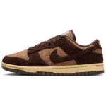 Nike x Harris Tweed Dunk Low top Skateboard Shoes Women's Brown IO0052-200 41 black