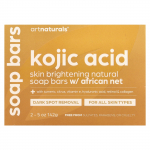 artnaturals, Kojic Acid Soap, 2 t&uuml;kki, 5 untsi (142 g)