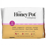 Honey Pot Company, &uuml;rtidega infundeeritud tiibadega puuvillapadjad, orgaaniline uriinipidamatus p&auml;evasel ajal, 16 arv
