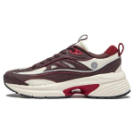 Li Ning Comet LITE Slip Resistant Abrasion Resistant Low top Casual Shoes Women's Dark Red AGCT504-2 36