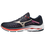 Wave Rider Wmns Mizuno 24 'Navy Red' J1GD200343 36.5