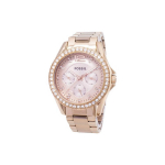 FOSSIL Lilley kollektsiooni k&auml;ekell Kvartsmehhanism Roostevabast terasest rihm 38 mm Roosa kuldne sihver Naiste k&auml;ekell ES2811 Rose Gold Watch Dial