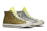Converse JW Anderson x Chuck 70 High Glitter Pack - Kuldne H&otilde;bedane 164696C 36.5