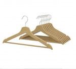 IKEA BUMERANG Naturaalne 30167102 Riidepuu Komplekt 8 tk