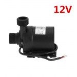 DC 12/24V Vee pump K&otilde;rgsurve &Uuml;li vaikne 800L/H Madala m&uuml;ratasemega pump Kalapaagi veeringlus V&auml;ike t&otilde;stepump 1 tk 22W