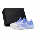 Adidas Originals Yeezy Boost 350 V2 Madalad Vabaajajalatsid Unisex Valge Sinine HQ6316(Team80-S-BOX) 36⅔