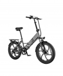 Hillmiles Mile2 Elektrijalgratas 250W Mootor 36V 13Ah Aku 20*3 Rehvid Shimano 7-k&auml;iguline 55-60km Maksimaalne S&otilde;iduulatus Kokkupandav Elektrijalgratas hall