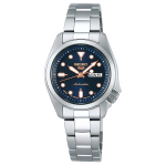 Seiko 100M Veekindel Automaatne Mehaaniline Liikumine Roostevabast Terasest Rihmaga Kell 28mm Naiste kellad Sinine SRRA007 Blue Dial
