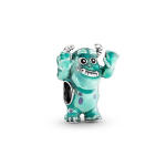 Pandora Disney Pixar Sarja Sulley 925 H&otilde;bedane Ripats Unisex Ripats Mitmev&auml;rviline 792031C01 Box,F,Multicolor