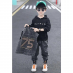 Lasteriided Poisi&uuml;likond Laste S&uuml;gisriided 2-osaline komplekt Boy Fashion Denim &Uuml;likond Vest + P&uuml;ksid 100