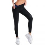 Sauna Higip&uuml;ksid Naistele K&otilde;rge v&ouml;&ouml;kohaga salendavad s&auml;&auml;rised Termotreeningp&uuml;ksid Kompressioon Body Shaper Higistavad joogap&uuml;ksid Spordir&otilde;ivad 2XL/3XL sinine