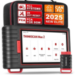Auto diagnostika kohver - THINKCAR - Thinkscan Max 2 - T&auml;ielikud s&uuml;steemide diagnostikad - 28 l&auml;htestamist - Wi-Fi & Bluetooth