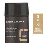 Every Man Jack Meeste Sandlipuu Deodorant N&otilde;iapuu ja Alumiiniumivaba, 3 untsi