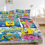 3 tk K&auml;snakalle voodipesukomplekt. Pehme ja mugav, ilma s&uuml;damikuta (1x tekikott + 2x padjap&uuml;&uuml;ri) yy251010129 135x200cm