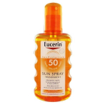 P&auml;ikesekaitsepihusti &ndash; Eucerin &ndash; SPF50 &ndash; L&auml;bipaistev &ndash; 200 ml