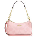 Coach Teri 25 Signature Prindiga Kunstnahast &Otilde;lakott Keskmine Naiste &otilde;lakott Roosa CAL51-IMPO Gift Box Sets (Basic Set+Black Box) white