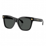 Versace Logo Ebakorrap&auml;rase Kujuga P&auml;ikeseprillid Unisex P&auml;ikeseprillid Must 0VE4511F-GB1/87 Basic Packaging-Eyeglass Case+Box