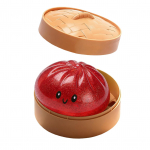 Lapsed Laste M&auml;nguasjad Kringlid Squishies M&auml;nguasi Squishies Pelmeenid Stressipallid T&auml;iskasvanutele Pigistatav Savi Stressileevendus punane