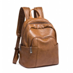Naiste ehtsast lehma nahast seljakott Vabaaja Suure mahutavusega Pehme nahk Moodne reisikott 20-35L KTY 30cm*14cm*27cm pruun