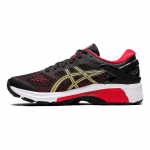 (NAISTE) ASICS Gel-Kayano 26 'Must Punane Kuld' Naiste 1012A653-001 EU 37