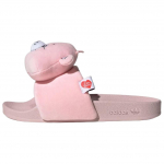 CARE BEARS X Adidas Originals Adilette Pl&auml;tud Naiste L&auml;bipaistev Roosa KH9957 35&frac12;