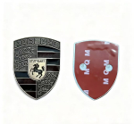 PQMZ2 1 tk auto esikaane asendusm&auml;rk modifikatsioonitarvik sobib Porsche GTS Cayenne 718 911 Panamera Macarman Taycan