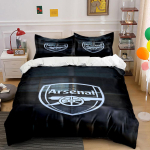Arsenal logo kahuriga. Voodipesukomplektid Tekikotikomplektid Tekikotid Padjap&uuml;&uuml;rid(1* Tekikott 2* Padjap&uuml;&uuml;ri (ilma t&auml;idiseta)) 135x200cm