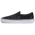 Vans ruuduline klassikaline slip-on kulumiskindel kerge madal top rula kingad unisex must VN000EYE276 44