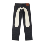 EVISU teksap&uuml;ksid Meeste Denim Sinised M&otilde;&otilde;duka Sirge L&otilde;ikega P&uuml;ksid Unisex 2ESHTM2JE91000CT EU 40