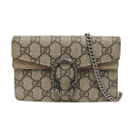 [Kasutatud] Gucci Dionysus GG Supreme Super Mini kott 'Beež' - V&auml;ga hea #1QNZ9FF ONE SIZE black