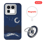 Realme GT 8 Pro &uuml;mbris S&uuml;sinik 600D 1500D Kevlar Aramidkiudkangas &Otilde;huke k&otilde;va kate Magnetiline Must &Otilde;huke Helepunane realme GT8 Pro