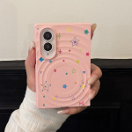 Korea Armas Armastuse S&uuml;dame T&auml;hega Magnetiline Telefoni&uuml;mbris Samsung Galaxy Z Fold 8 ZFold8 Fold8 Katte jaoks koos Magsafe Hoidjaga Galaxy Z Fold 8 beige
