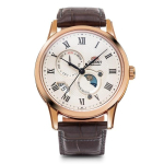 [Orient] SUN&MOON Automaatne k&auml;ekell RN-AK0001S Valge/Roosa kuld beige