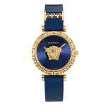 Versace Naiste Palazzo Empire Greca &Scaron;veitsi Kvartsikell 37mm VEDV00219 sinine