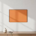 Elektriarvesti kasti kate T&ouml;&ouml;riistavaba paigaldus Dekoratiivne v&auml;rvimine Ei kahjusta 50x40cm oranž