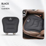 Nahast Autoistme Seljatoe Padi Tolmukindel Kaitsekate Libisemisvastane Padi Mercedes Benz C E S Klassi GLC GLB GLE GLS jaoks Kleebis 1pc gray