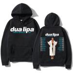 Radical Optimism Tour Hupparid Dua-Lipa Dressipluusid Populaarsed Trendid Unisex Pulloverid High Street L&otilde;dvad Vabaaja R&otilde;ivad Topid Joped XL black