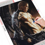 Teemanttikandid maastik Teemantmaal &uuml;mmarguste kividega Treeni hobi ja k&auml;sit&ouml;&ouml; pildid 20X30