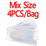 Wifreo 4 tk/pakk holograafilise kalap&uuml;&uuml;gi landi k&auml;rbse kleebis Kalakaalu landi surve&uuml;lekande kleebis rakistidele kalmaari landi toorikud S