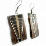 Les Tr&eacute;sors De Lily [E7200] - Boucles Cr&eacute;ateur 'Kilimanjaro' Marron pruun