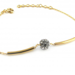 Les Tr&eacute;sors De Lily [K9599] - kullatud k&auml;ev&otilde;ru  Sissi  hall - 6 mm hall