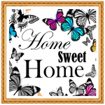 DIY Diamond Sweet Home, liblikate k&auml;sit&ouml;&ouml;kingitused, teemantmaalingute ristpistekomplektid 30x30CM