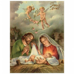 Teemanttikandid Religioon Pilt kividest Teemantmaalid Inimesed Ristpistes Mosaiik Seinakaunistus 20X30CM