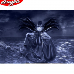 Full Drill Teemantmaal Tiiger Tikand Looma Mosaiik K&auml;sitsi valmistatud Kodukaunistus Teemantkunsti kingitus 20X30CM